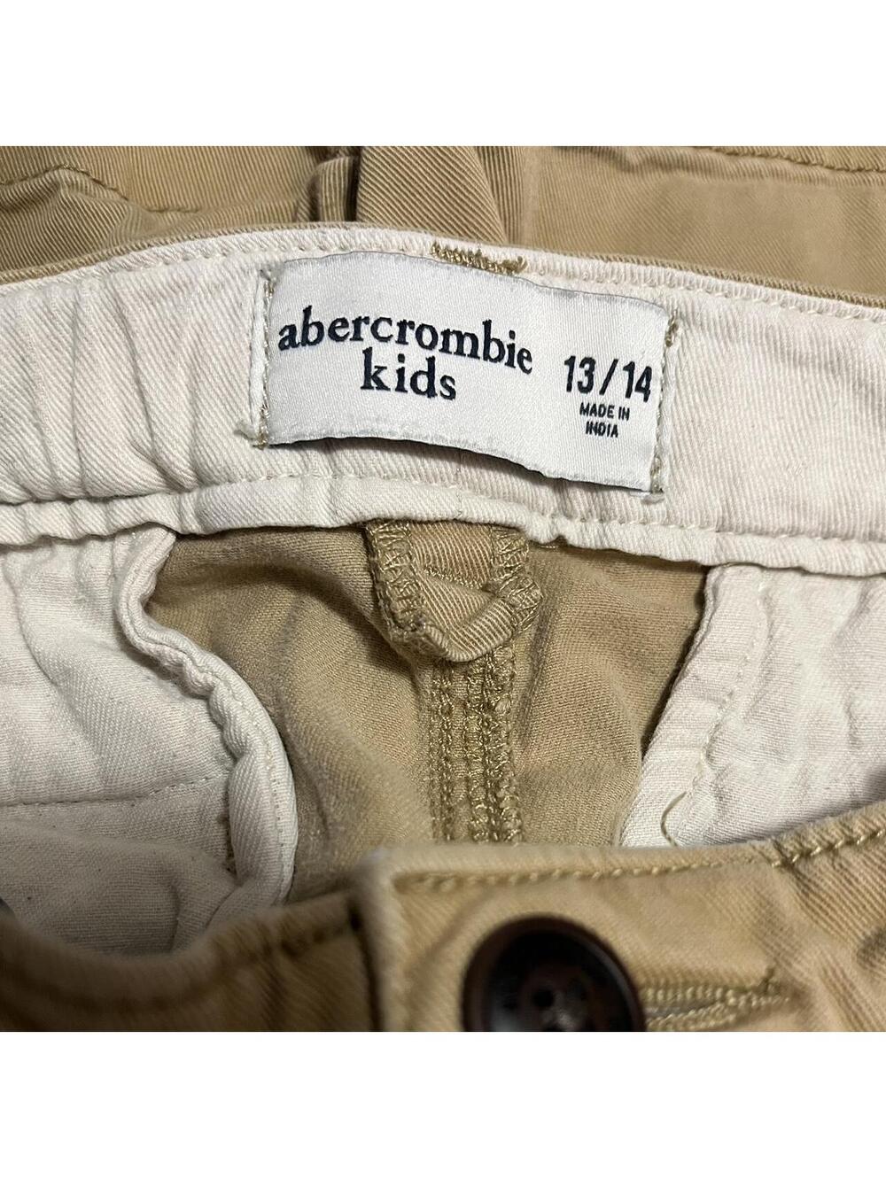 Abercrombie & Fitch tan shorts #kidsfashion